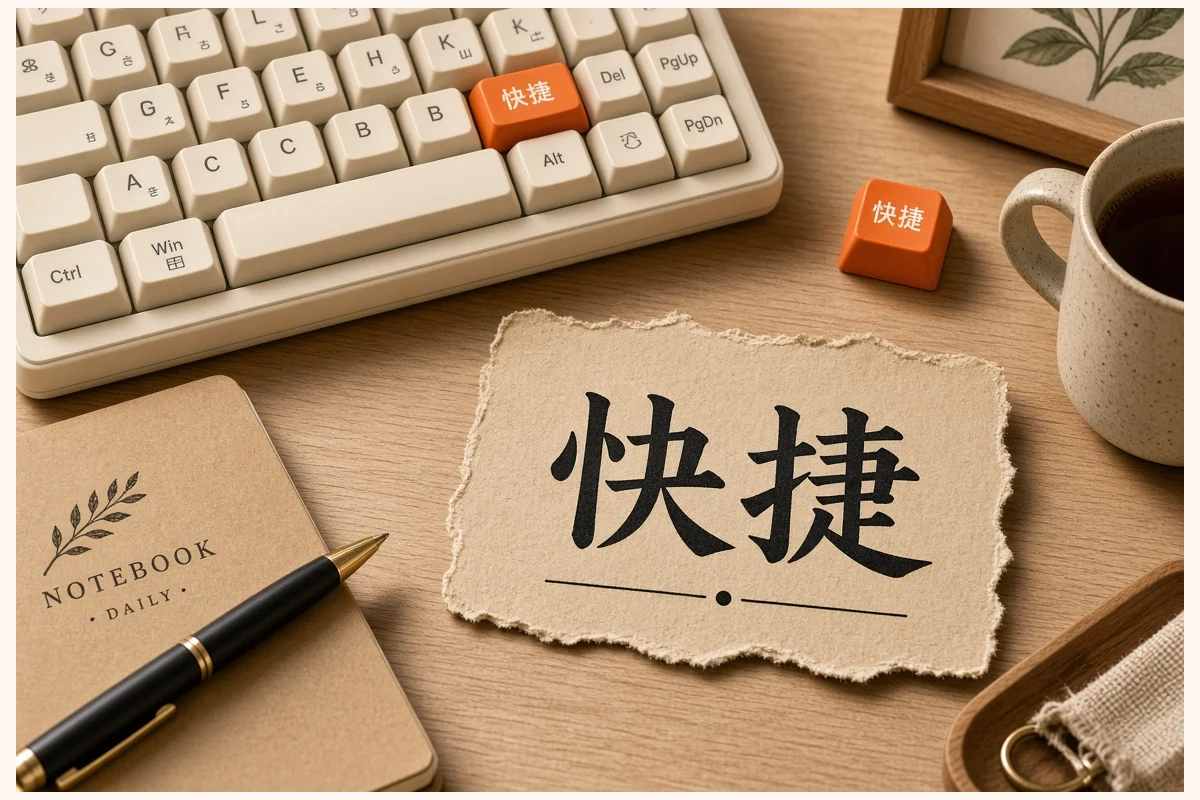 快捷键只保留真正会用的几组